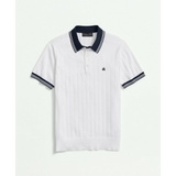 Vintage-Inspired Tennis Polo in Supima Cotton