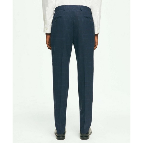 브룩스브라더스 Brooks Brothers Explorer Collection Slim Fit Wool Checked Suit Pants