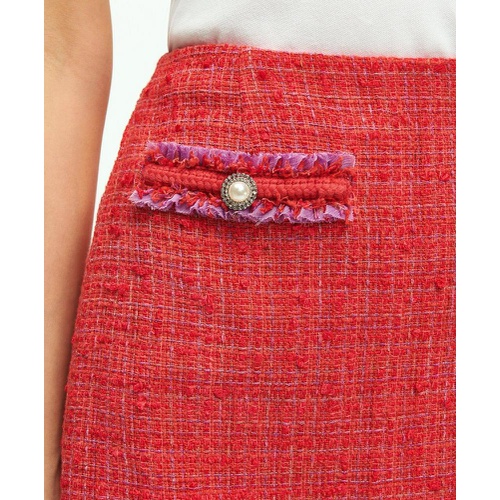 브룩스브라더스 Boucle Tweed Skirt