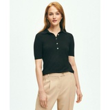 Short-Sleeve Jersey Knit Polo Shirt