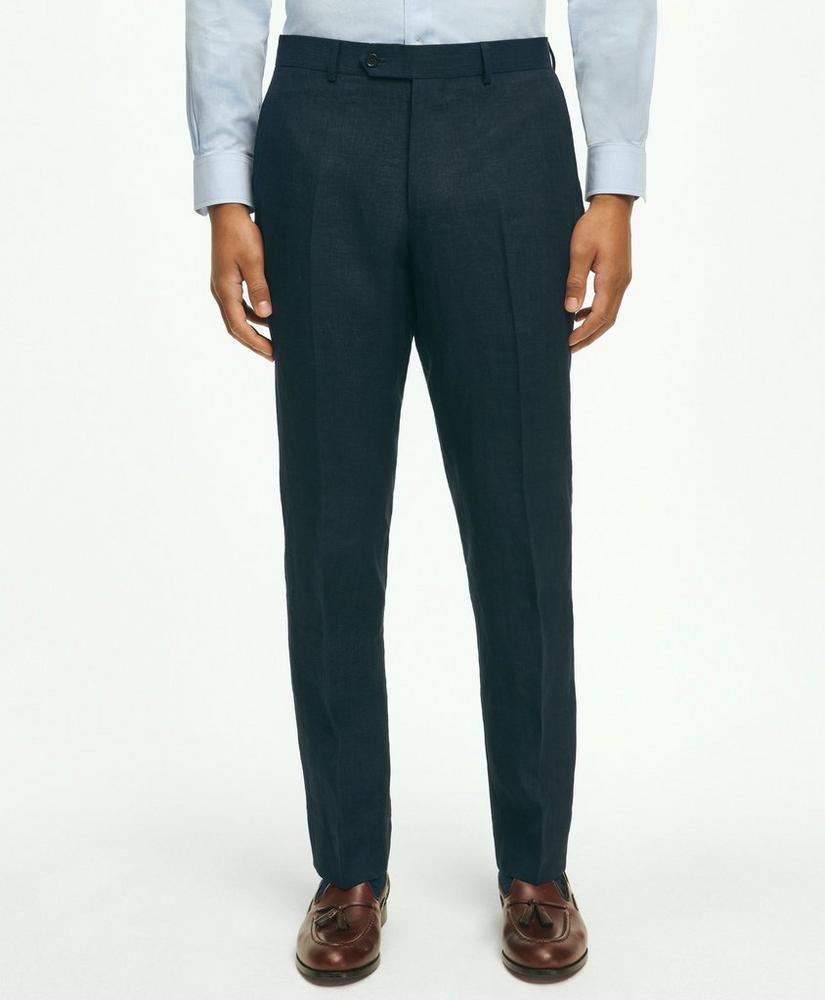 Classic Fit Linen Trousers