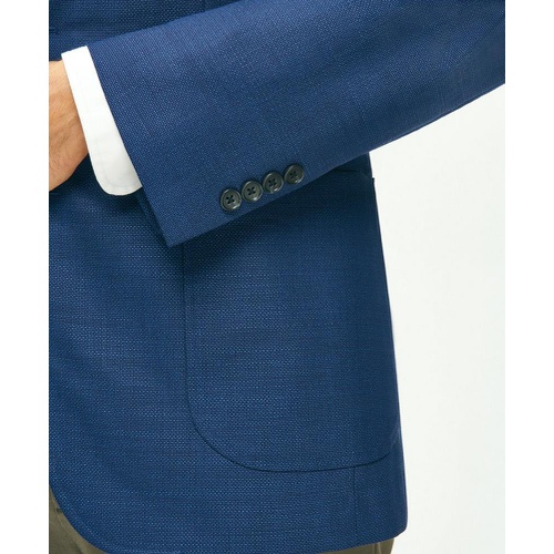 브룩스브라더스 Traditional Fit Wool Hopsack Patch Pocket Sport Coat