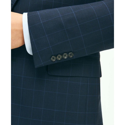 브룩스브라더스 Brooks Brothers Explorer Collection Classic Fit Wool Checked Suit Jacket