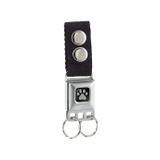 Buckle-Down Mens Keychain-Paw Print, Multicolor, One Size