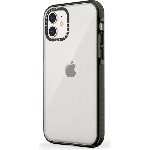  CASETiFY Clear Impact iPhone 12 Mini Case_CLEAR BLACK