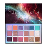 CHARMCODE Bubble Nebula 18 Colors Eyeshadow Makeup Palette, High Pigmented Shimmer Matte Glitter Multi Reflective Creamy Blendable Long Lasting Vibrant Eyes Shadow Make Up Pallet Set