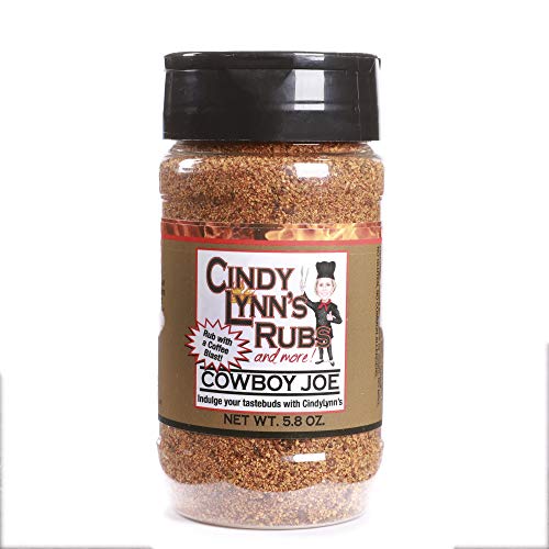 CINDY LYNNS RUBS AND MORE! Cindy Lynn’s Cowboy Joe Rub and Seasoning- 5.8 oz