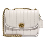 COACH Madison Quilted Leather Shoulder Bag_BRASS/ CHALK