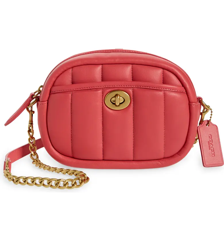 COACH Quilted Leather Camera Bag_WATERMELON