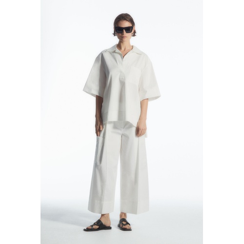 COS ELASTICATED PLEATED CULOTTES