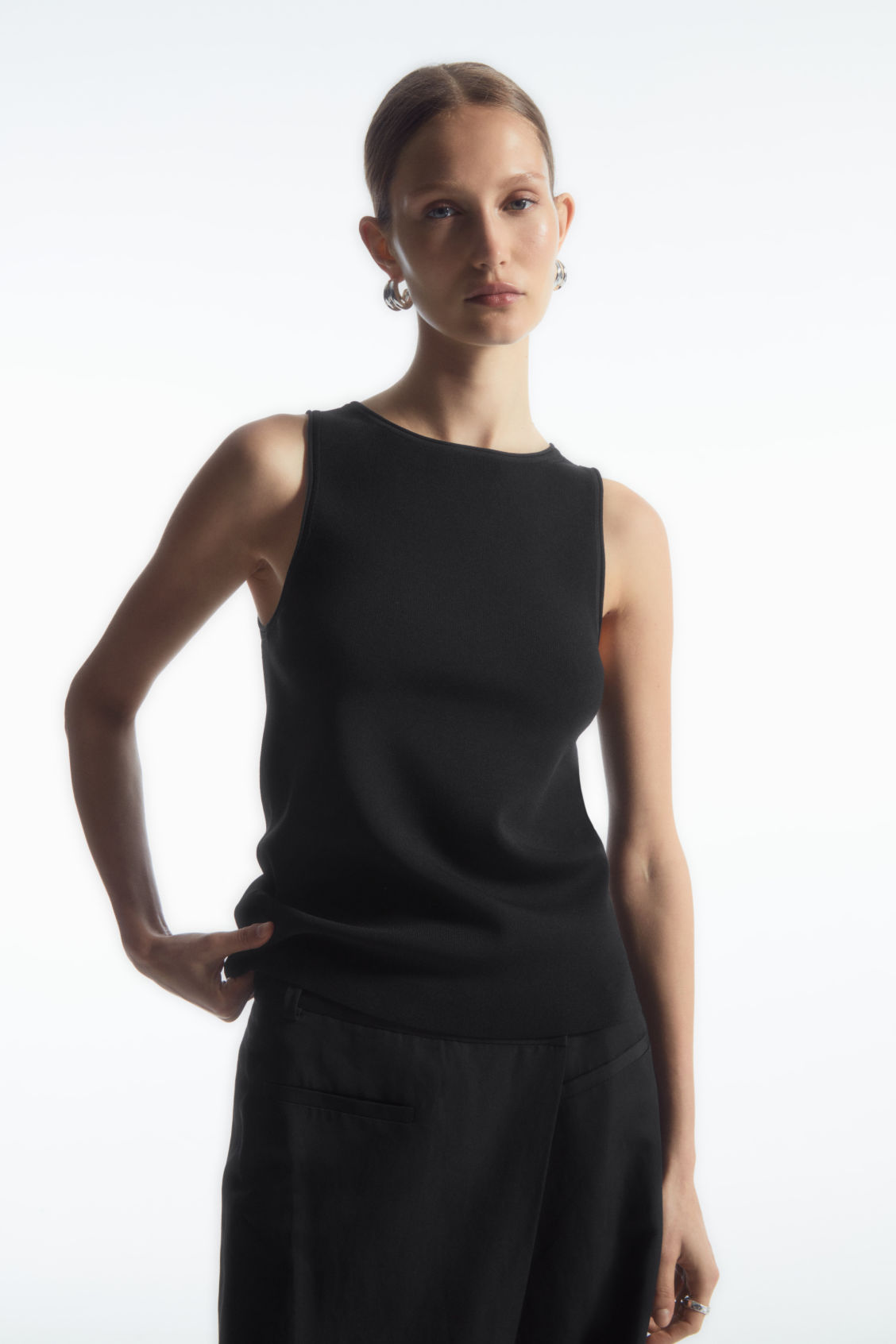 COS TUBULAR KNITTED TANK TOP