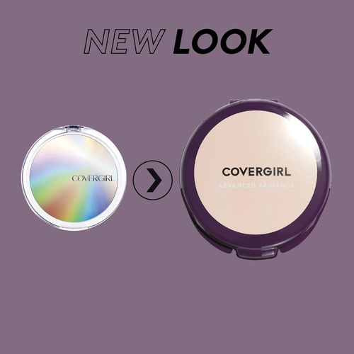  COVERGIRL Advanced Radiance Age-Defying Pressed Powder, Creamy Natural, 0.39 Fl Oz (packaging may vary)