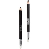 COVERGIRL Perfect Blend Eyeliner Pencil, Basic Black Color, Eyeliner Pencil With Blending Tip for Precise Or Smudged Look, 2 Count