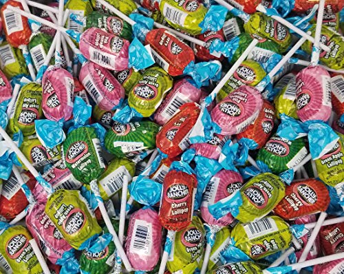  CRAZYOUTLET Easter JOLLY RANCHER Lollipops Hard Candy, Original Flavors Pops, Bulk Pack 2 Lbs