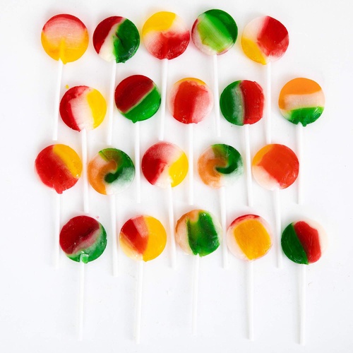  CRAZYOUTLET Easter Tiger Pops Sour Lollipops Assorted, Fruit Flavor Hard Candy, Bulk 2 Lbs
