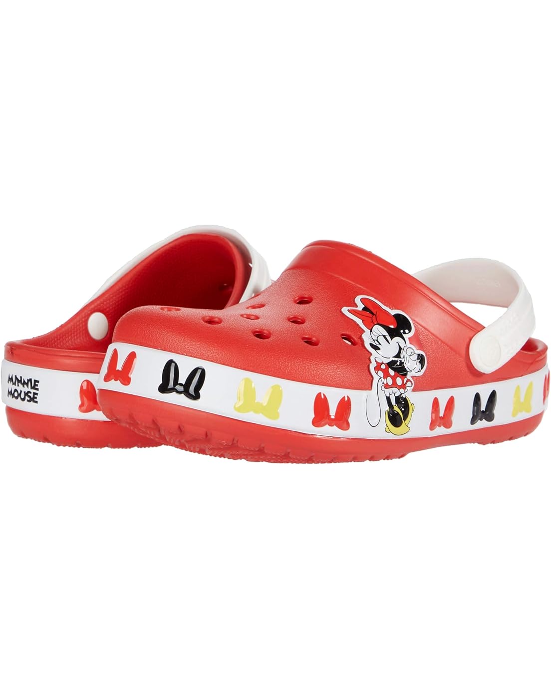 Crocs Kids Fun Lab Disney Minnie Mouse Band Clog (Toddleru002FLittle Kid)
