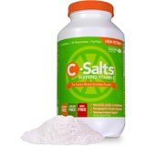 C-Salts Buffered Vitamin C Powder 4000mg, High Dose Vitamin C Energy Supplement Drink, No Sodium, Ascorbate Megadose for Sensitive Stomachs, Corn Free, Non-GMO VIT C Antioxidant Im