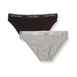 Calvin Klein Womens Motive Cotton Multipack Bikini Panty
