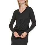 Calvin Klein V-Neck with Knot Detail