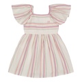 Little Girls Lurex Stripe Fit-and-Flare Dress