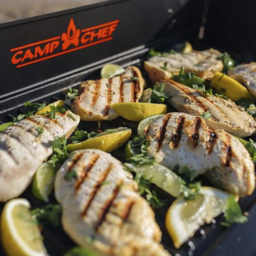  Camp Chef Reversible Grill/Griddle - 1 Burner System - Hike & Camp