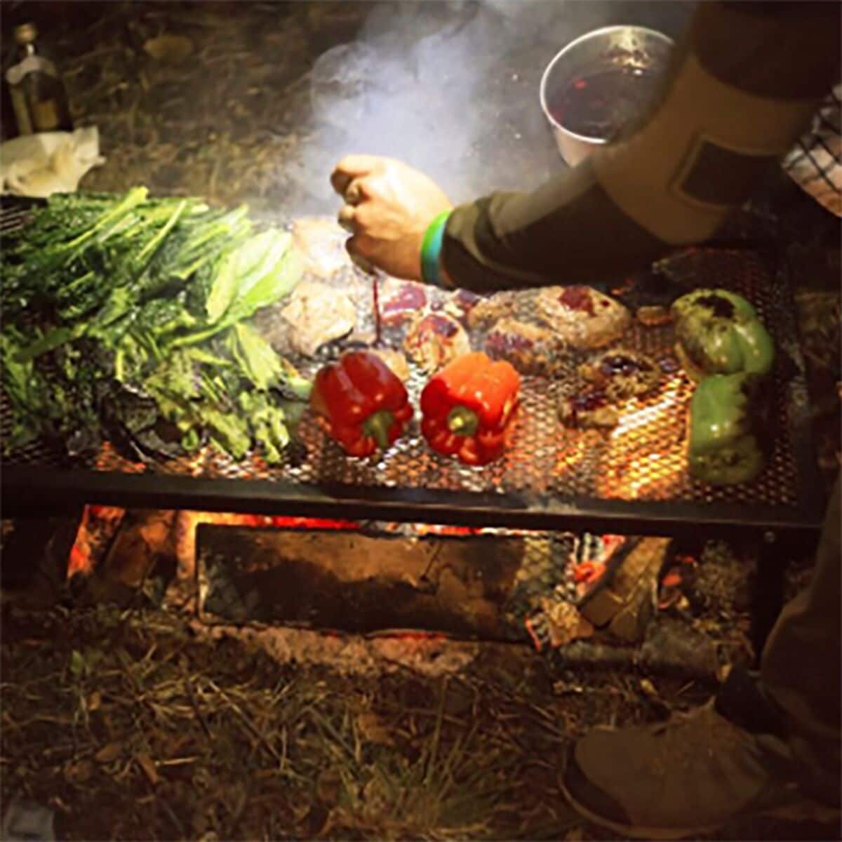  Camp Chef Lumberjack Over Fire Grill - Hike & Camp