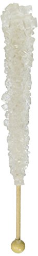 Candy Buffet Store Large White Rock Candy - 12 Pack Sugar Flavored - How To Build a Candy Buffet Table Guide Included