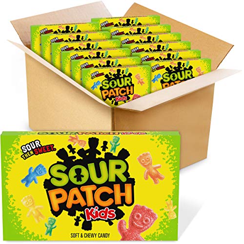 Candy Crate Sour Patch Kids Theatre Size Boxes (Pack of 12)