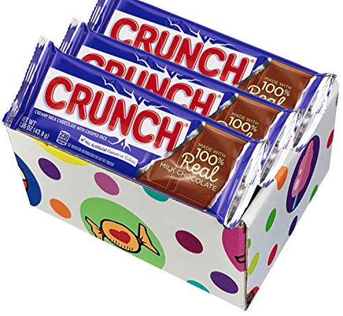 Nestle Crunch Milk Chocolate Bars (Pack of 16) By Candylab