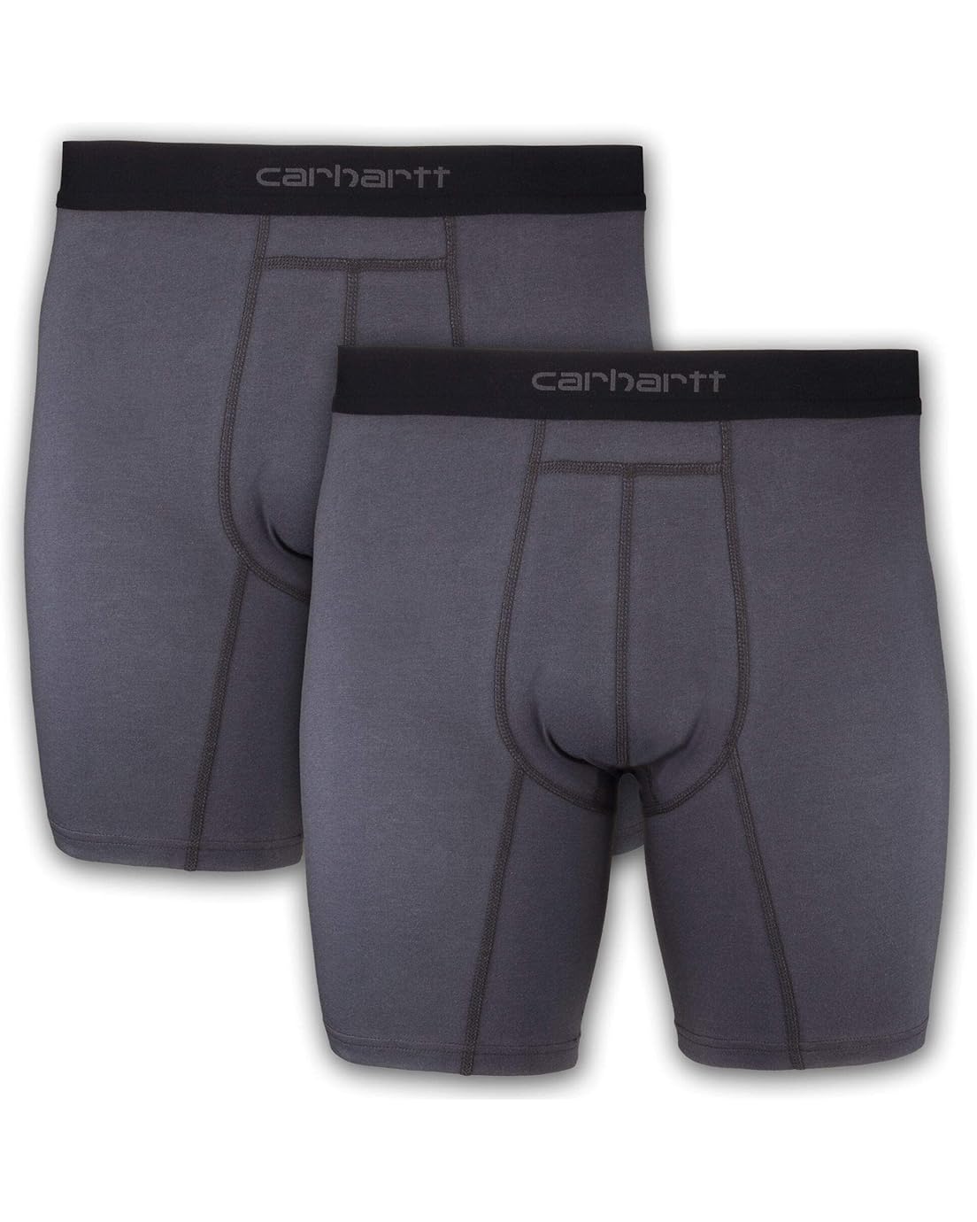Carhartt Mens Cotton Polyester 2 Pack Boxer Brief