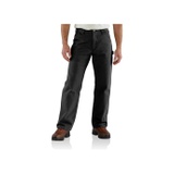 Carhartt Mens Loose Fit Washed Duck Flannel-Lined Utility Work Pant