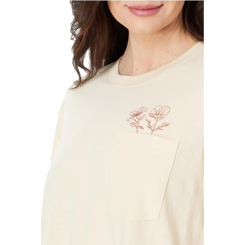 칼하트 Carhartt Loose Fit Lightweight Short Sleeve Flower Pocket T-Shirt