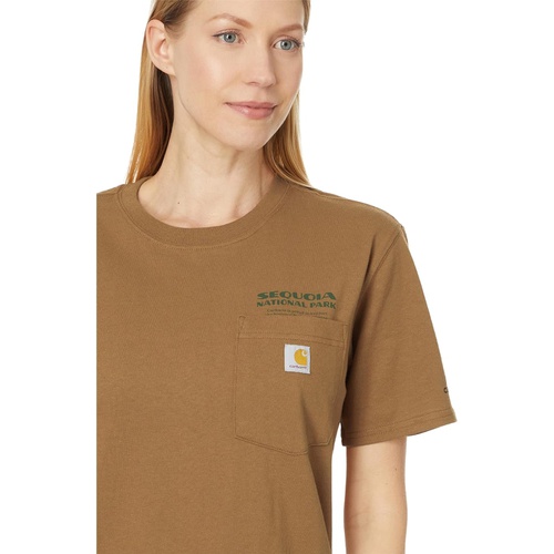 칼하트 Carhartt Loose Fit Heavyweight Short Sleeve Sequoia National Park Graphic T-Shirt