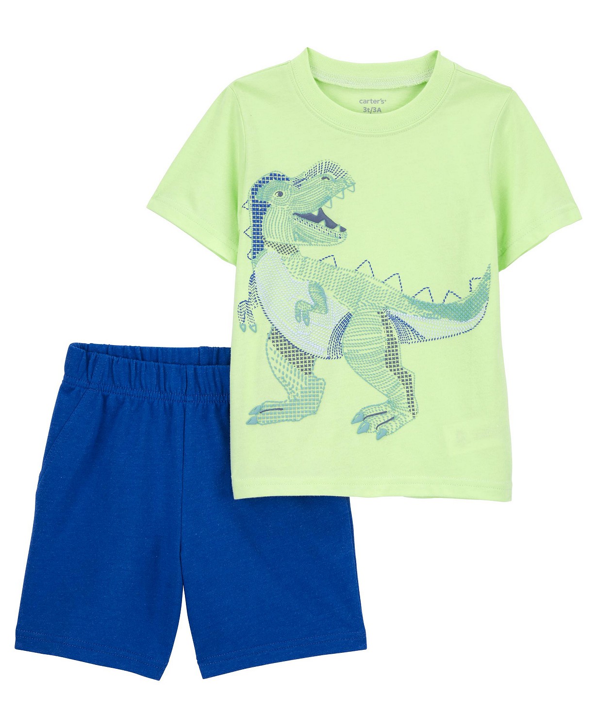 Baby Boys Dinosaur T-shirt and Shorts 2 Piece Set