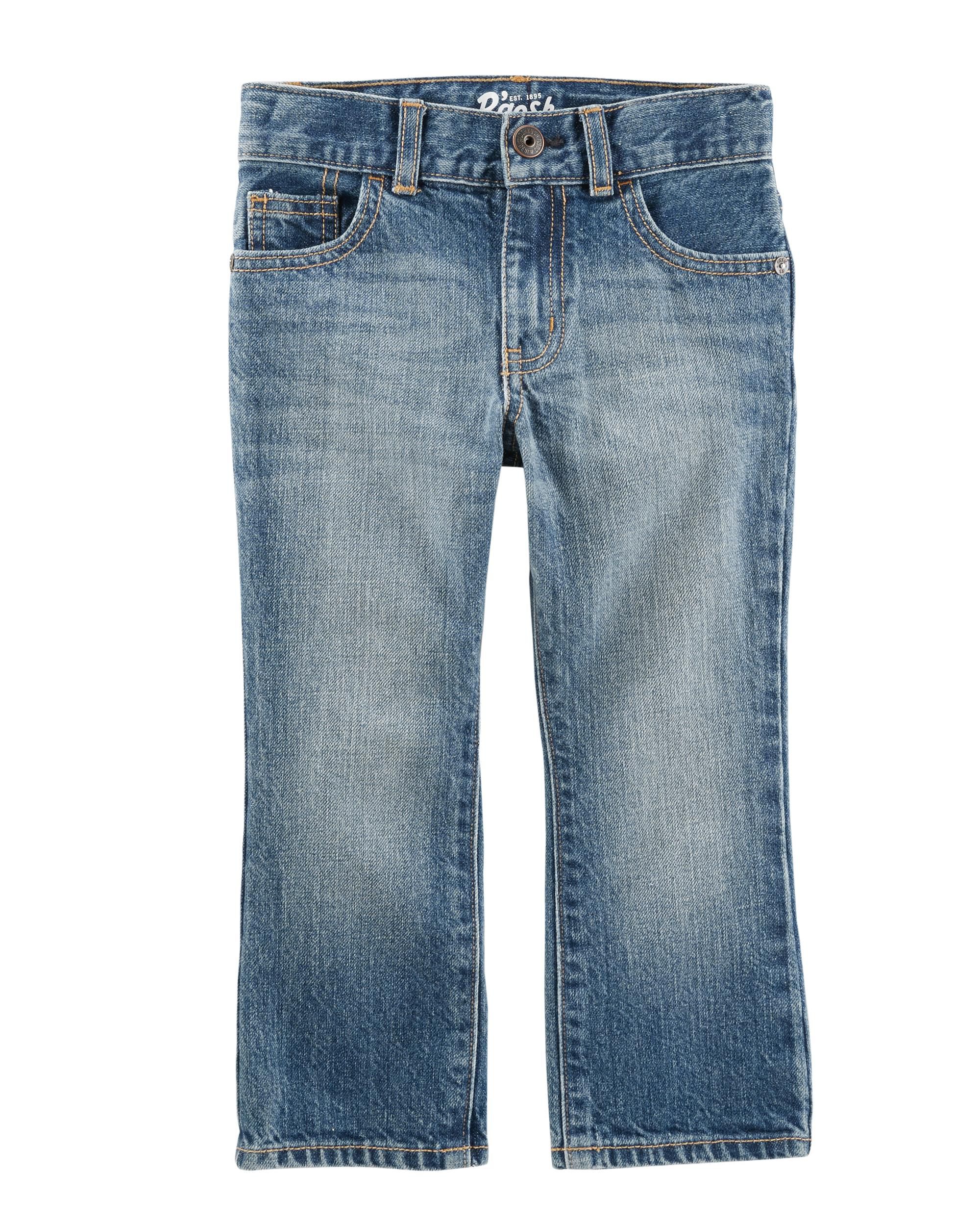 Carters Kid Boot Cut Faded Heritage Wash Jeans