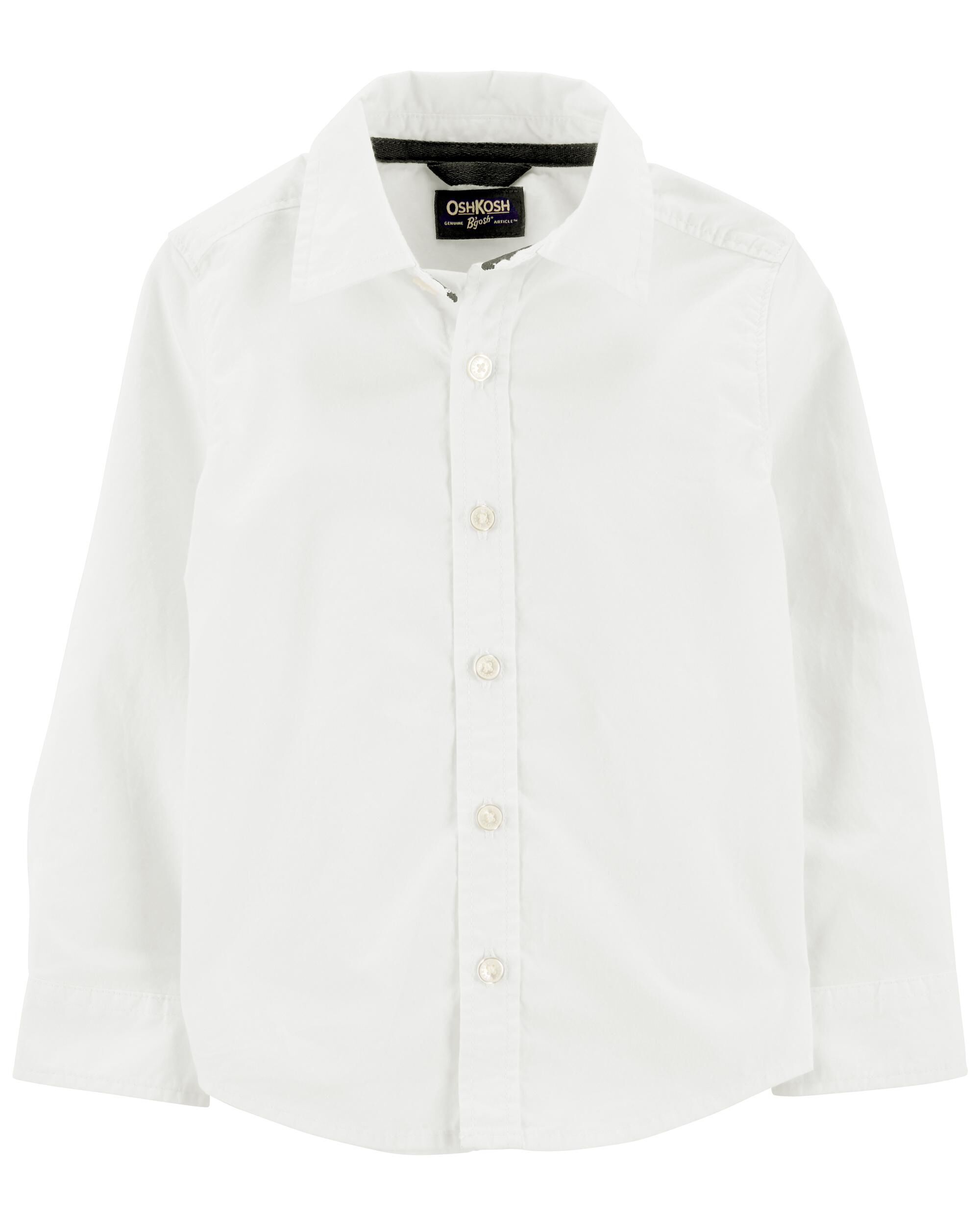 Carters Uniform Button-Front Shirt