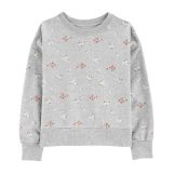 Carters Floral French Terry Top
