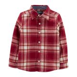 Carters Baby Cozy Flannel Button-Front Shirt