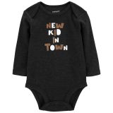 Carters Baby New Kid in Town Original Bodysuit