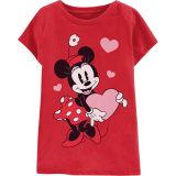 Carters Kid Minnie Mouse Valentines Day Tee