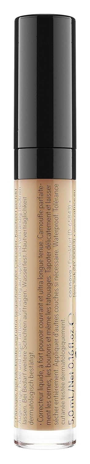  Catrice | Liquid Camouflage High Coverage Concealer | Ultra Long Lasting Concealer | Oil & Paraben Free | Cruelty Free (080 | Caramel Beige)