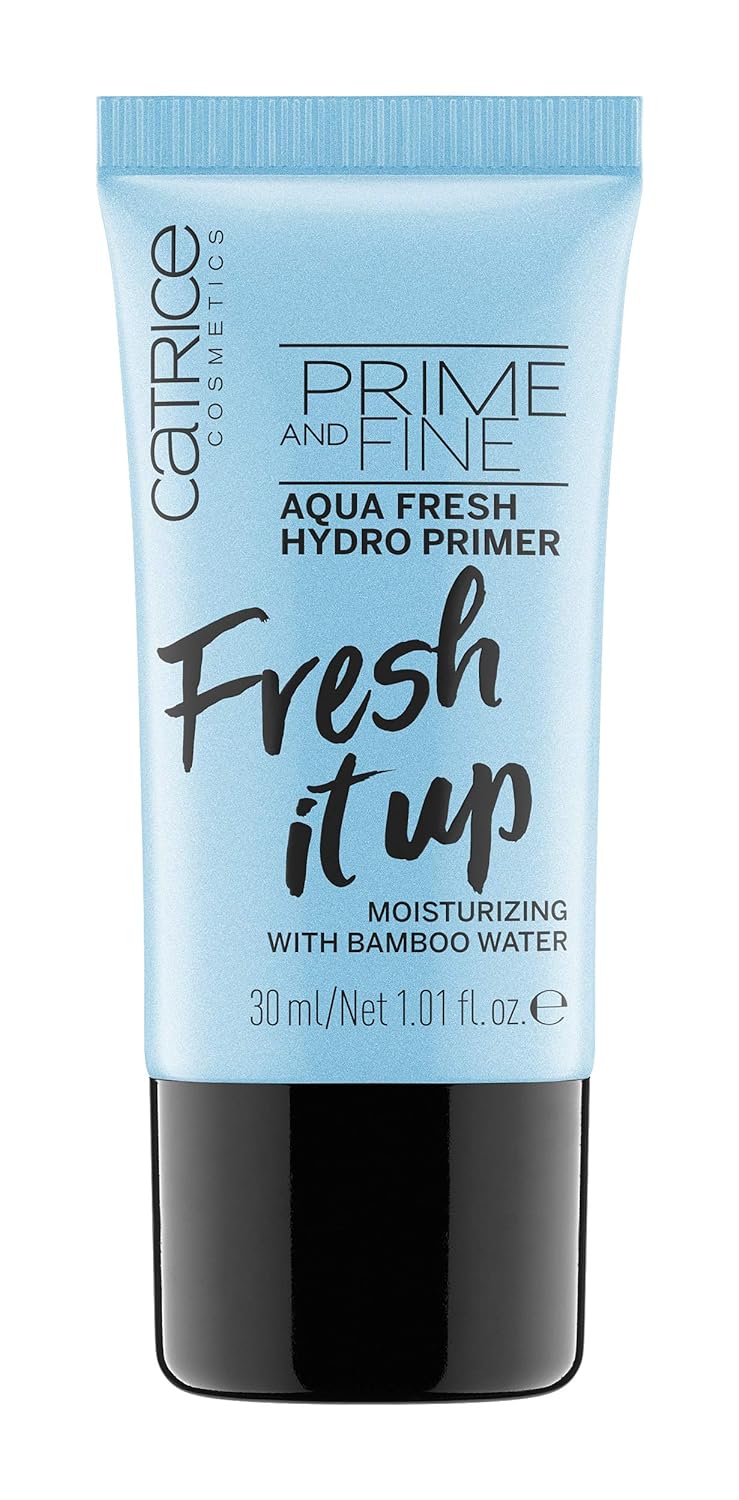  Catrice | Prime & Fine Aqua Fresh Hydro Primer | Contains Bamboo Water for Deep Hydration | Paraben & Cruelty Free