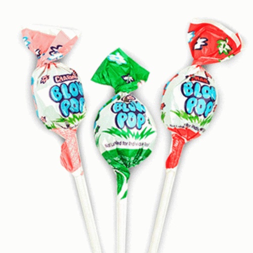 Charms Assorted Flavor Easter Blow Pops Bubble Gum Filled Lollipops for Basket Stuffers, 11.5 Ounce
