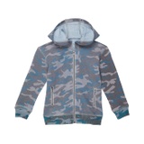 Chaser Kids Linen French Terry Zip-Up Hoodie with Zippers (Toddleru002FLittle Kids)