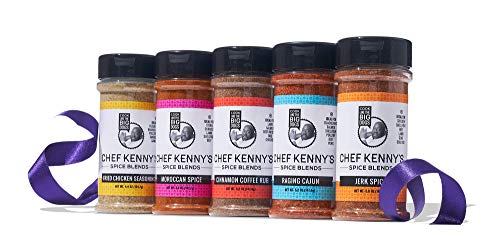 Chef Kennys Spice Blends Chef Kenny’s Ultimate Gift Set - 5 Spices, 5 recipe cards