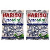 Chewy Mint HARIBO Star Mint Chewy Peppermint Mint Candy 6.5oz (2 Pack)