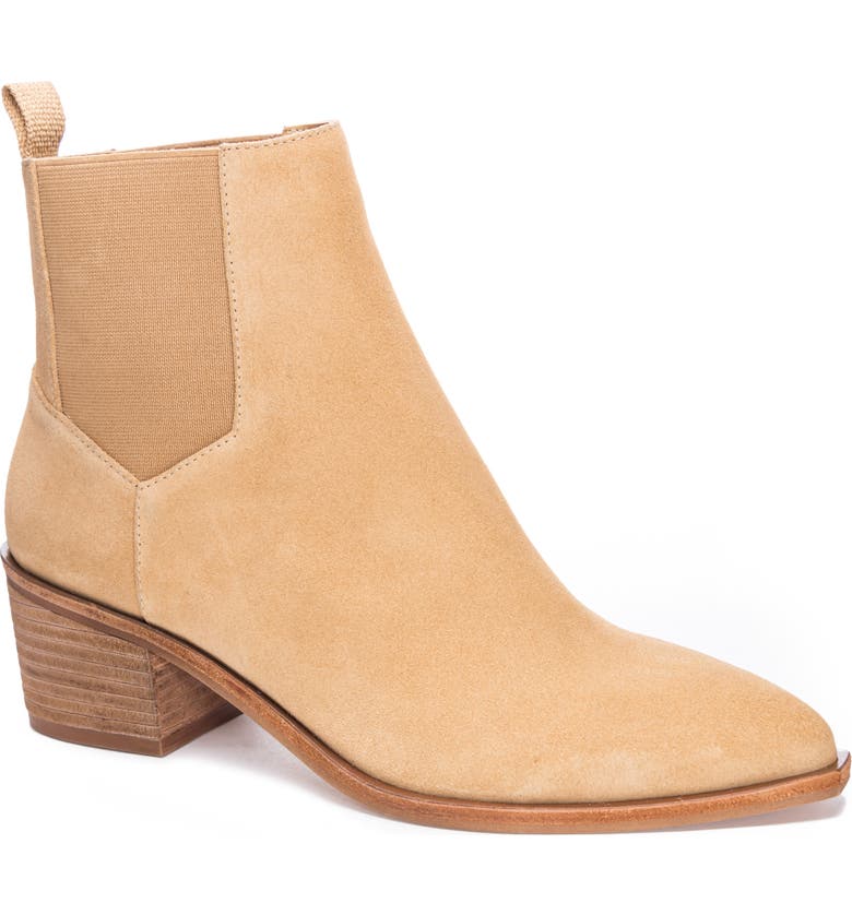 Chinese Laundry Filip Chelsea Bootie_BEIGE SUEDE