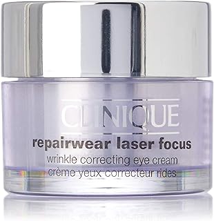 Clinique Repair Wear Laser Focus Wrinkle Correcting Eye Cream for Unisex, 0.5 Ounce
