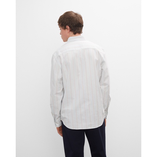 클럽모나코 Long Sleeve Striped Oxford Shirt
