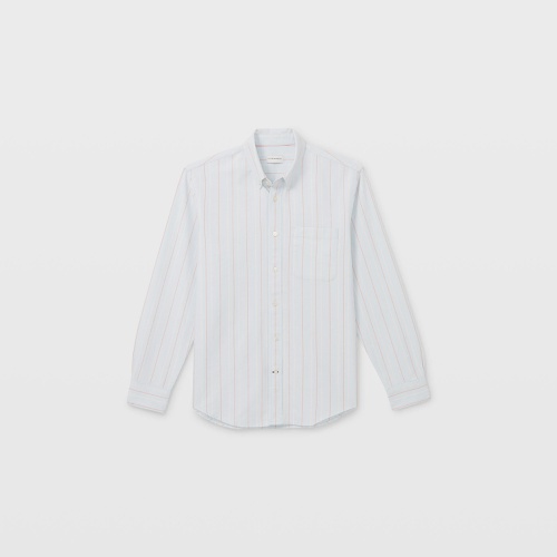 클럽모나코 Long Sleeve Striped Oxford Shirt